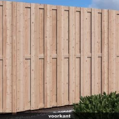 Schutting Douglas Recht Ca. 180x180 Cm 15 Schutting Douglas Recht Ca. 180x180 Cm -Buitentuin 41 1049