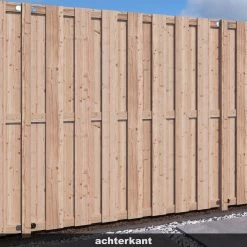 Schutting Douglas Recht Ca. 180x180 Cm 16 Schutting Douglas Recht Ca. 180x180 Cm -Buitentuin 41 1050