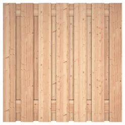 Schutting Douglas Recht Extra Grote Planken Ca. 180x180cm