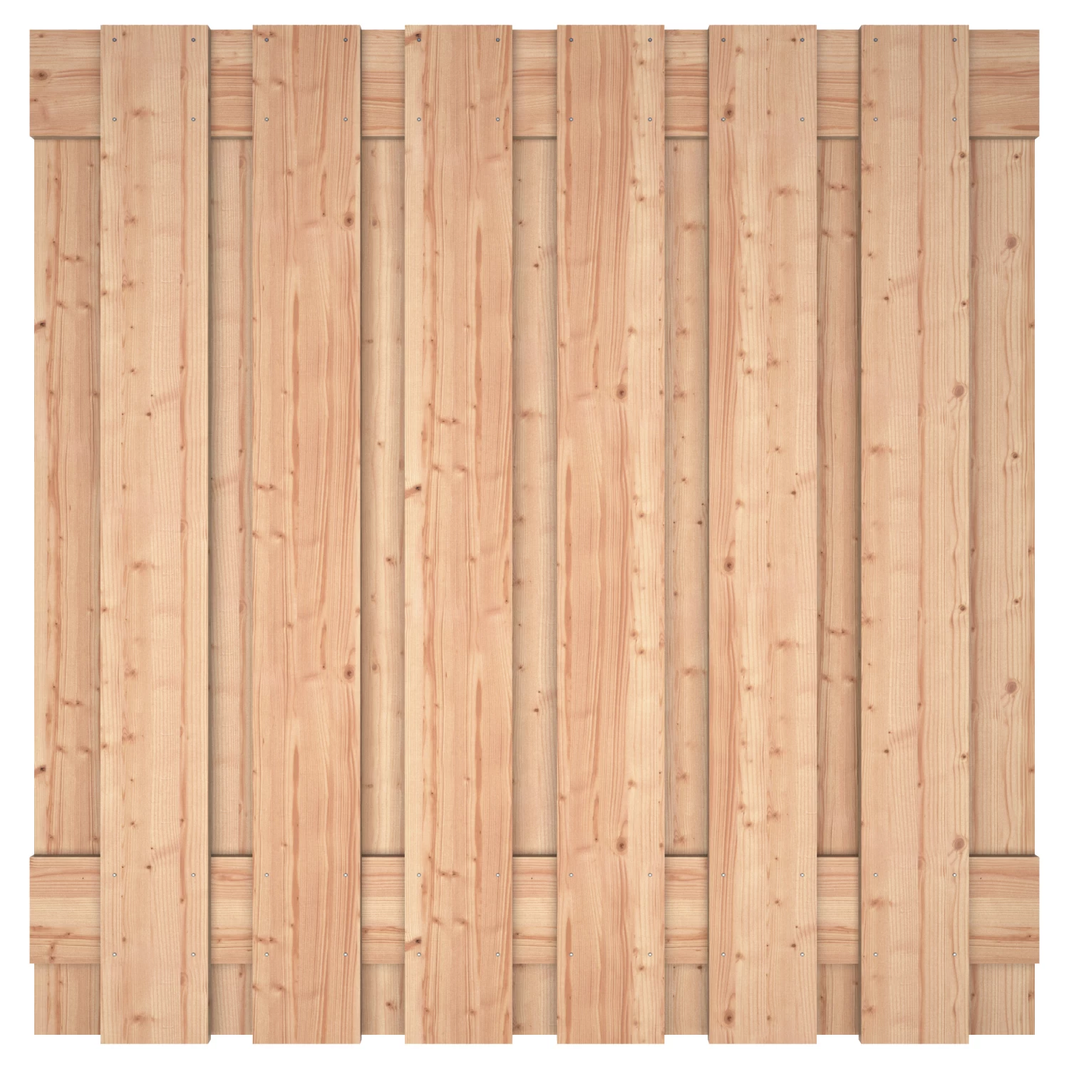 Schutting Douglas Recht Extra Grote Planken Ca. 180x180cm 4 Schutting Douglas Recht Extra Grote Planken Ca. 180x180cm - Afbeelding 2