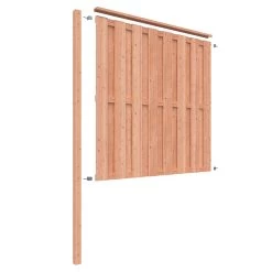 Schutting Volgpakket Tuinscherm Douglas Ca. 1,9 Meter Lang -Buitentuin 41 1078