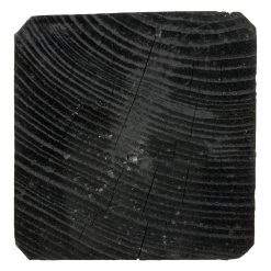 Tuinpaal Antraciet Geïmpregneerd Ca. 6,8x6,8 Cm, Lengte Ca. 270 Cm -Buitentuin 41 1108