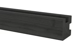 Sleufpaal Hoek Antraciet 8,8x8,8x270cm