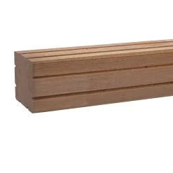 Tuinpaal Azobe Hardhout Ca. 6,5x6,5cm, Lengte Ca. 240 Cm -Buitentuin 41 1167