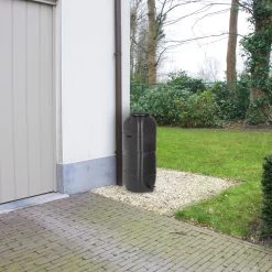 Practo Garden Classic Regenton Zwart Met Kraantje 100 L -Buitentuin 41 1308