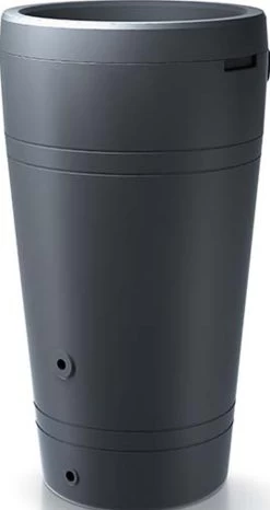 Regenton Met Plantenbak Tube Antraciet 230 Liter