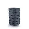 Prosperplast Regenton Tower Stone 500 Liter Antraciet -Buitentuin 41 1331