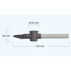 Garantia Vulautomaat Speedy Avanti+filter Grijs Voor Regenton -Buitentuin 41 1359