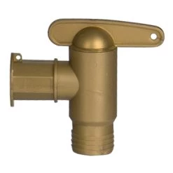 Garantia Messingkleurig Kunststof Kraantje Voor Regentonnen -Buitentuin 41 1370