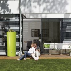 Garantia Regenton Met Plantenbak Appelgroen 350 Liter -Buitentuin 41 1386