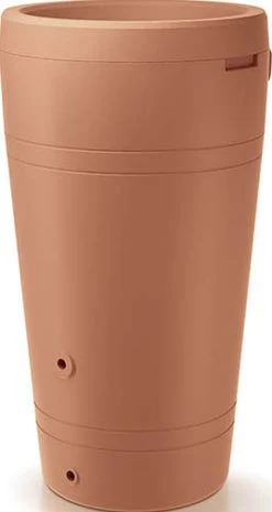 Regenton Met Plantenbak Tube Terracotta 230 Liter