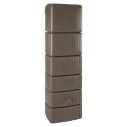 Muurregenton Slim Taupe 300 Liter