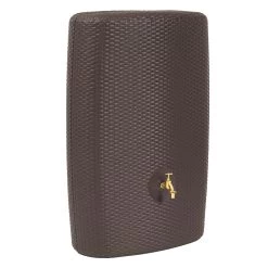 Garantia Regenton Wicker Sunda Donkerbruin 300 Liter -Buitentuin 41 1442