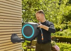 Gardena Wandslangenbox Roll Up 15 Meterincl. Tuinspuit -Buitentuin 41 1514