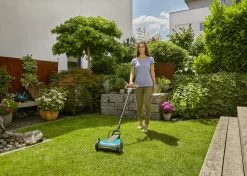 Gardena 18V Grasmaaier HandyMower 22cm Incl. 2,5Ah Accu + Lader -Buitentuin 41 159