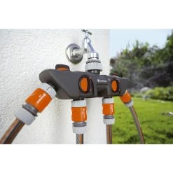 Gardena 4-weg Waterverdeler -Buitentuin 41 1802