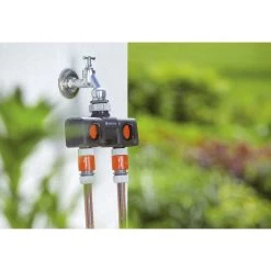 Gardena 2-weg Waterverdeler -Buitentuin 41 1806