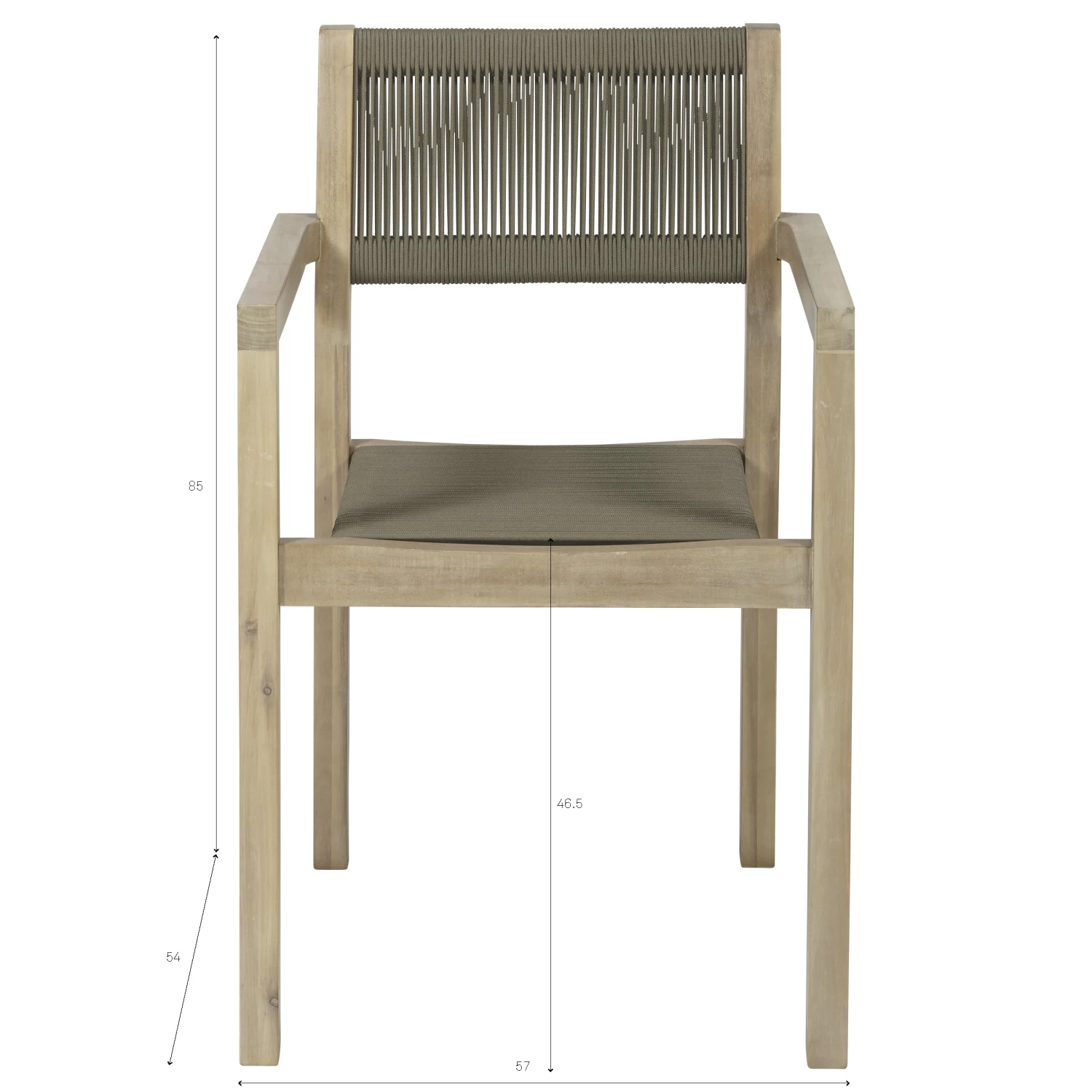 Tuinstoel Devon Groen 6 Tuinstoel Devon Groen - Afbeelding 4