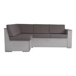 Kussenset Hoekbank Taupe 5 Rug- En 4 Zitkussens