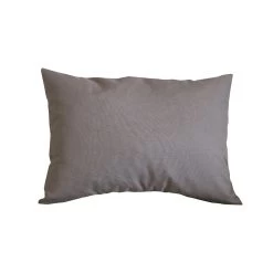 Rugkussen Bari Los Rugkussen 25 Cm Taupe