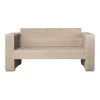 Loungebank Marlind 2-zits Zand Steigerhout 73x150x77 Cm -Buitentuin 41 1922