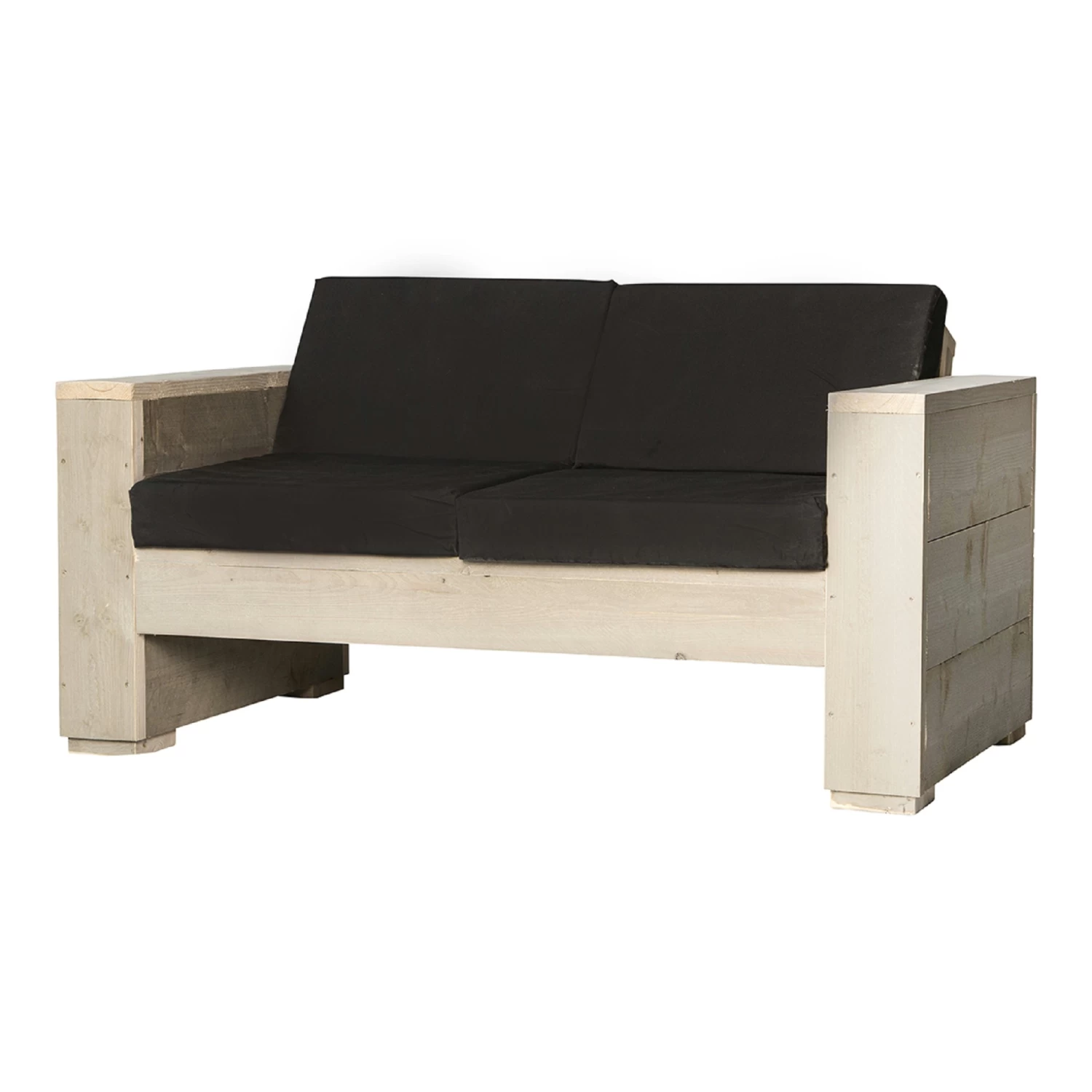 Loungebank Marlind 2-zits Zand Steigerhout 73x150x77 Cm 5 Loungebank Marlind 2-zits Zand Steigerhout 73x150x77 Cm - Afbeelding 3