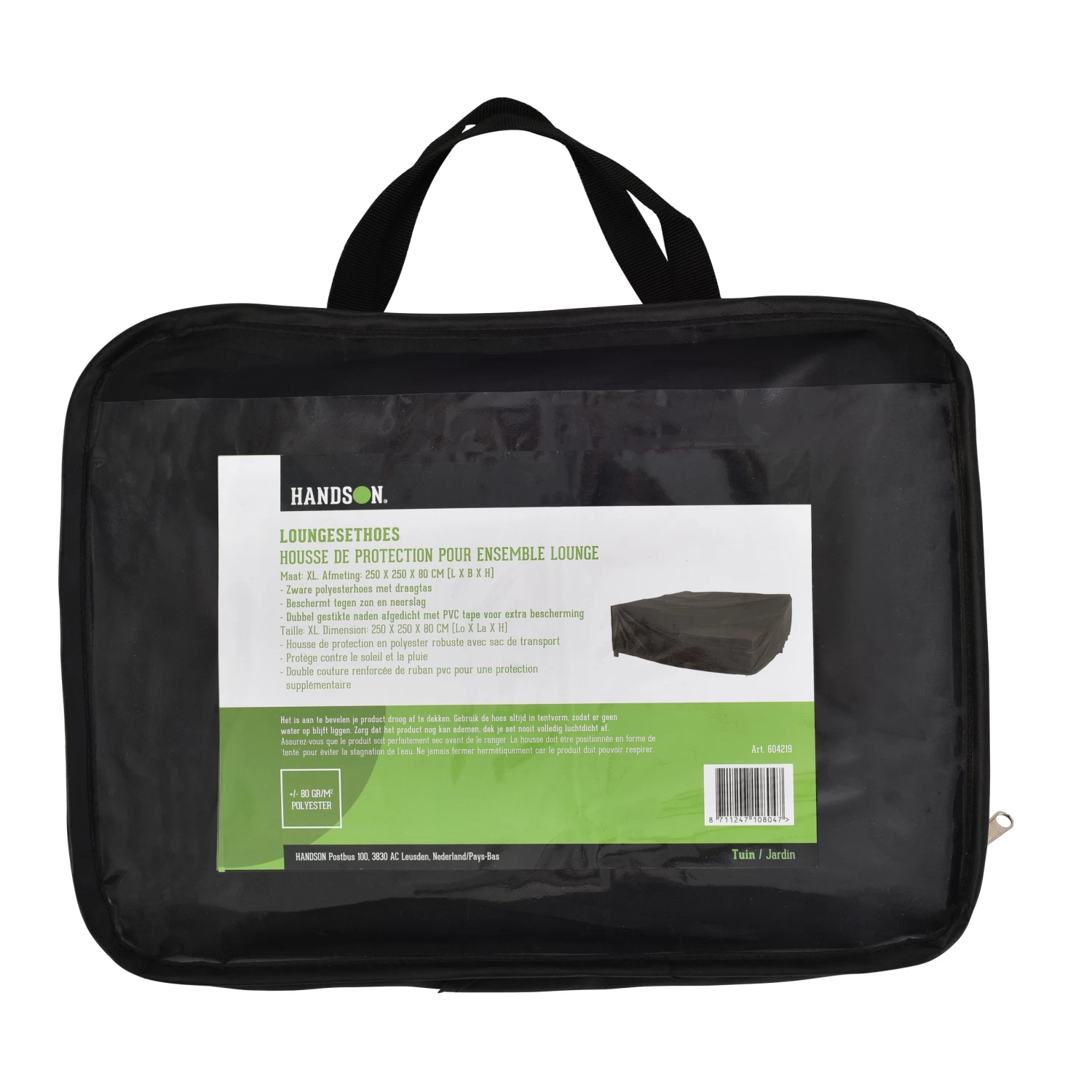 Tuinset Hoes Vierkant 250cm 5 Tuinset Hoes Vierkant 250cm - Afbeelding 3