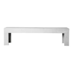 Tuinbank Dankburg Wit Steigerhout 170x38 Cm