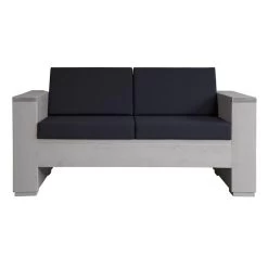 Kussenset Loungebank Antraciet 2- Zits 2 Rug- En 2 Zitkussen