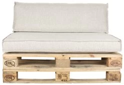 Palletkussen Set Baya Zand 120x80 Cm