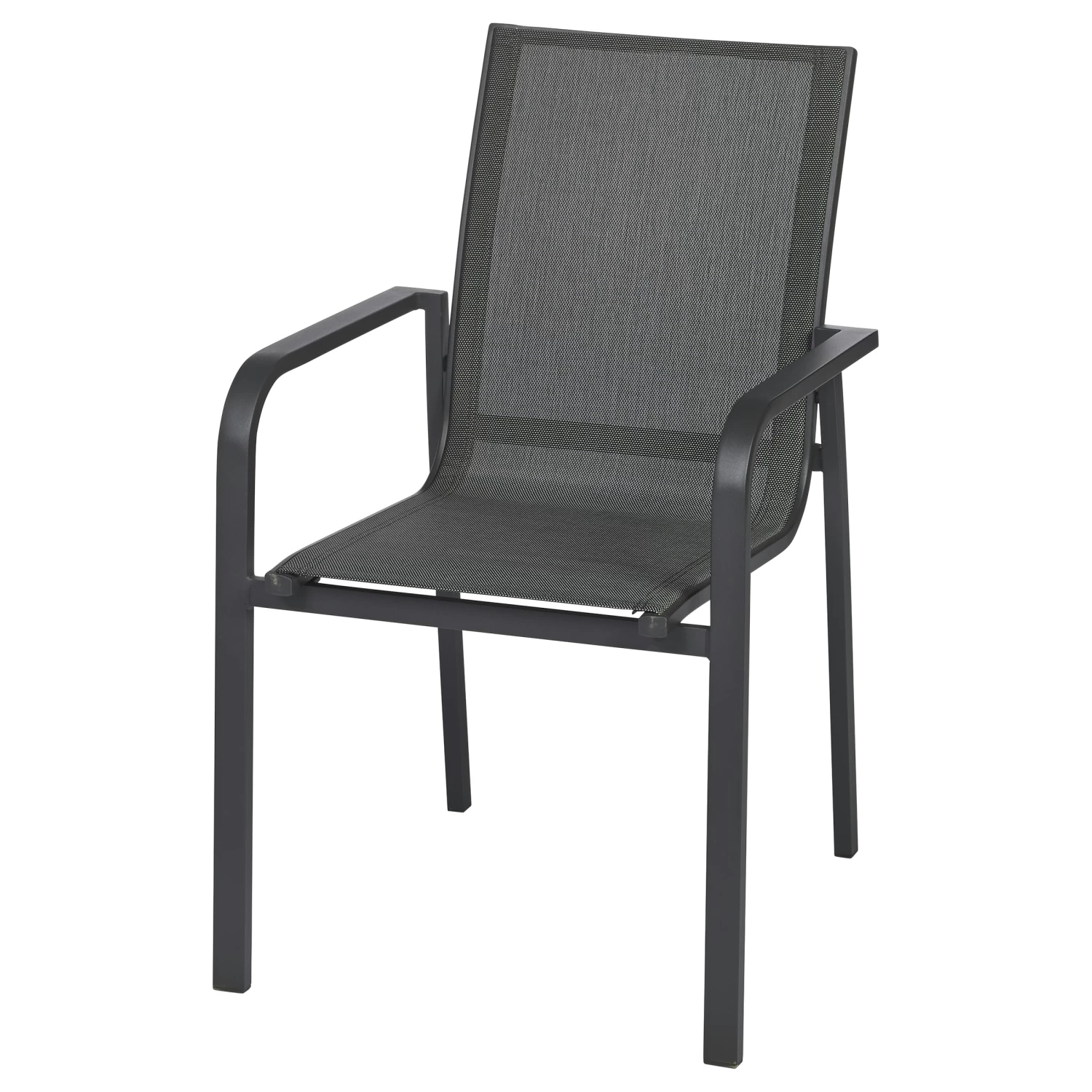 Stapelstoel Valencia Antraciet 4 Stapelstoel Valencia Antraciet - Afbeelding 2