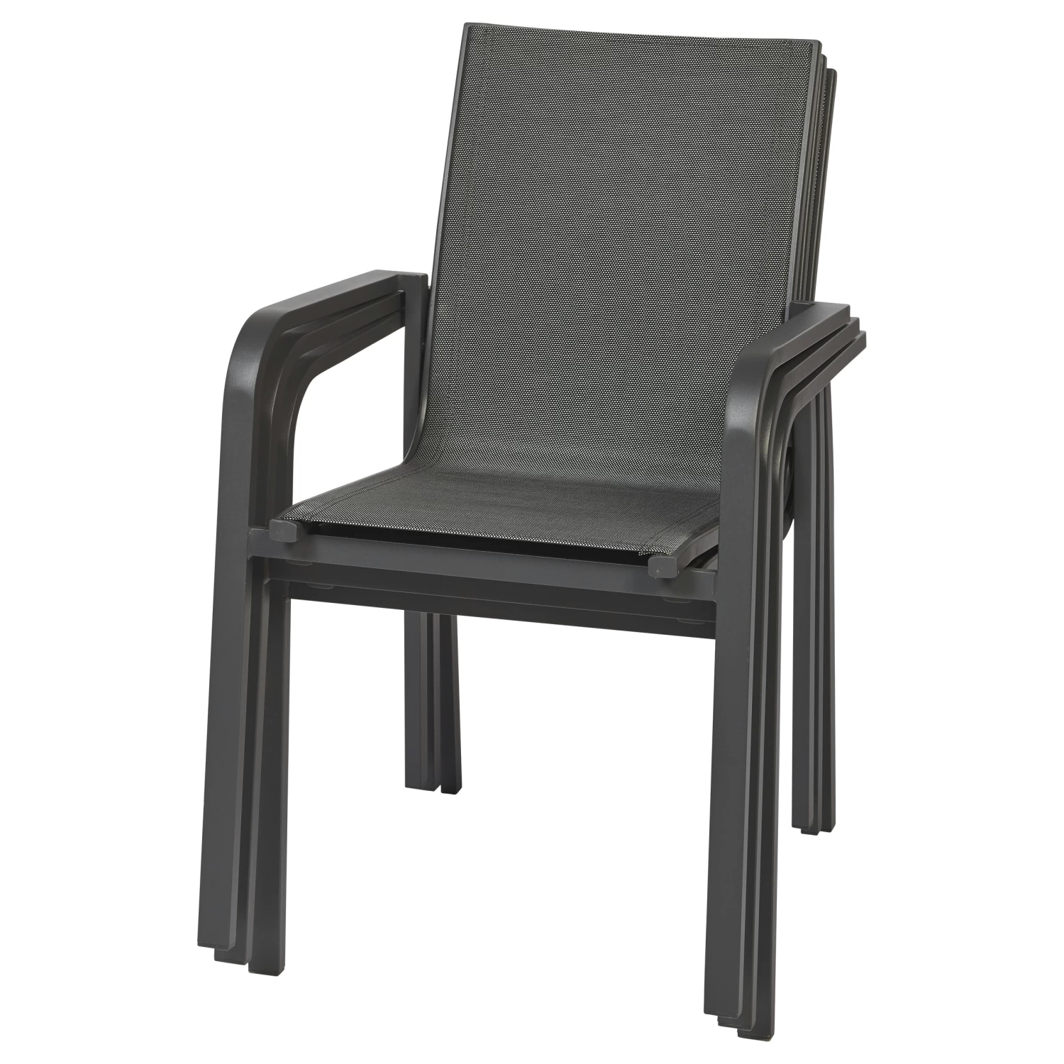 Stapelstoel Valencia Antraciet 6 Stapelstoel Valencia Antraciet - Afbeelding 4