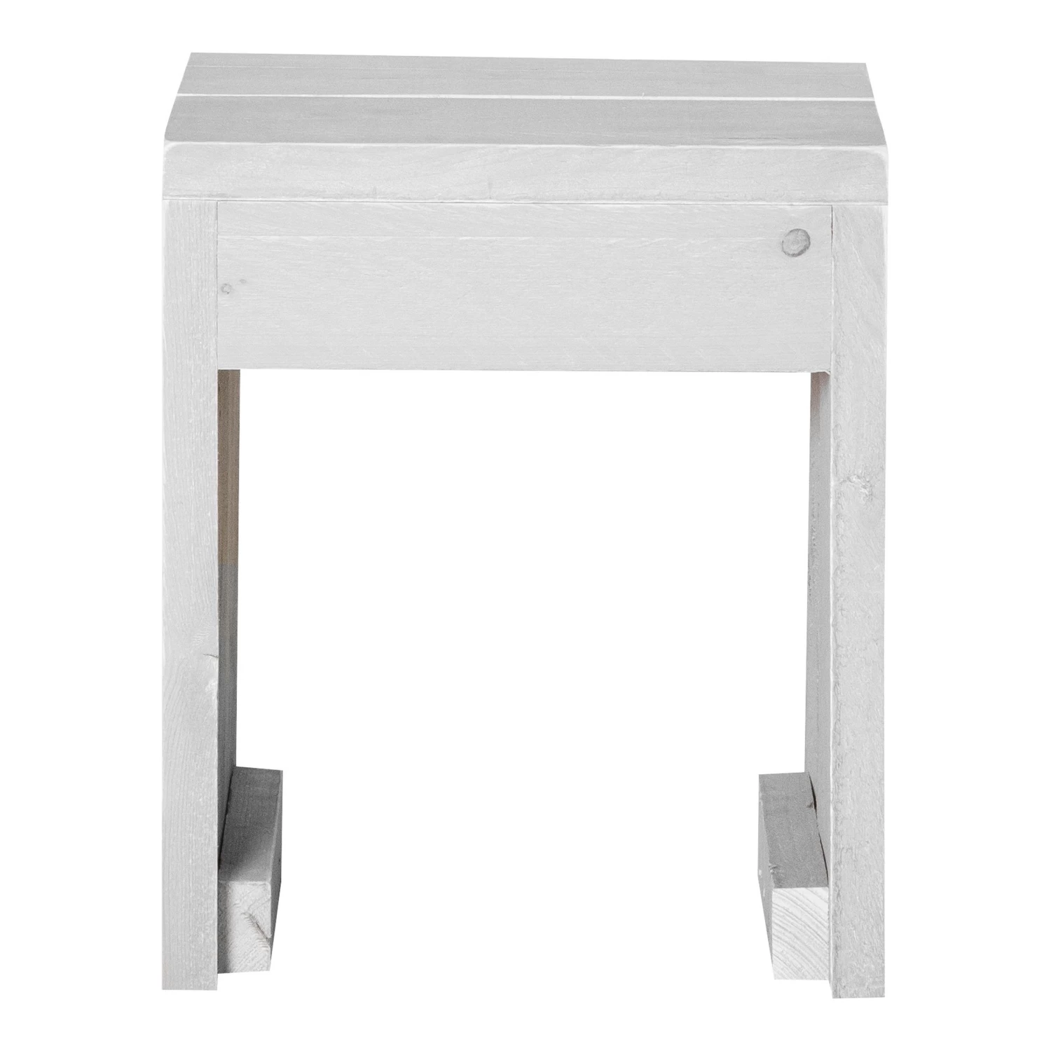 Kruk Rixt Wit Steigerhout 45x38 Cm 3 Kruk Rixt Wit Steigerhout 45x38 Cm