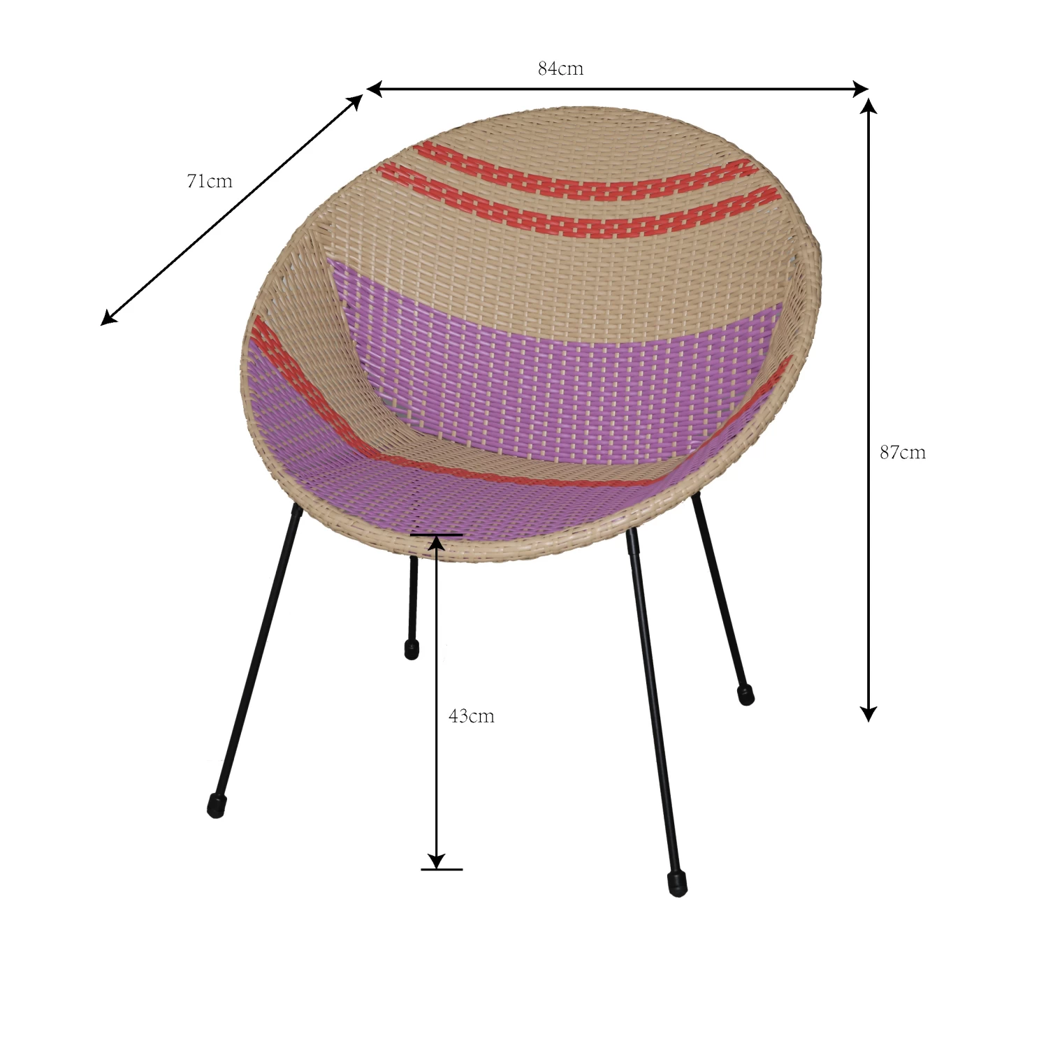 Loungestoel Marlies 4 Loungestoel Marlies - Afbeelding 2