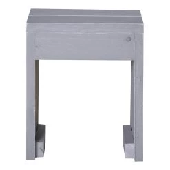 Kruk Rixt Grijs Steigerhout 45x38 Cm