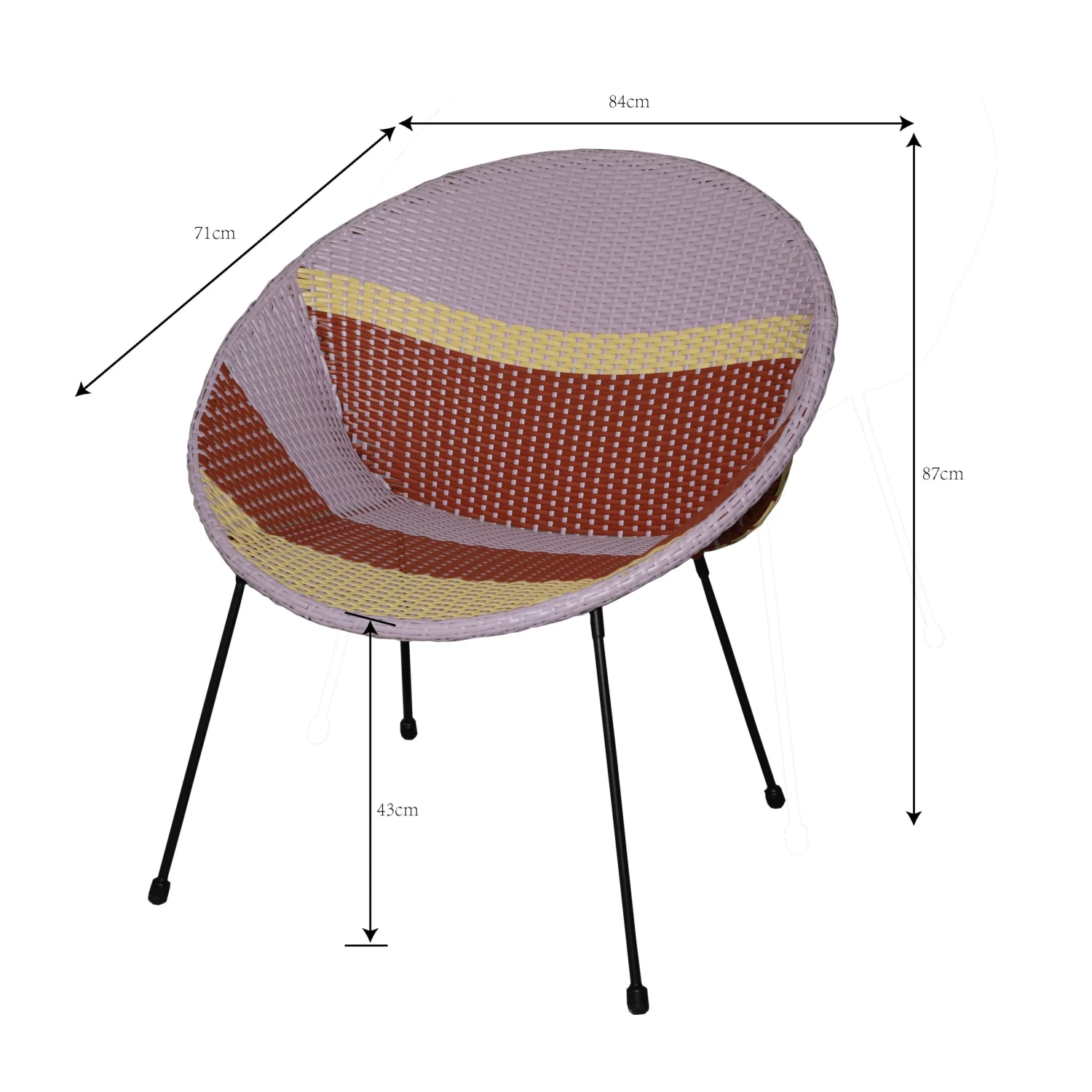 Loungestoel Didi 4 Loungestoel Didi - Afbeelding 2