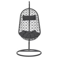 Hangstoel Fieve Zwart