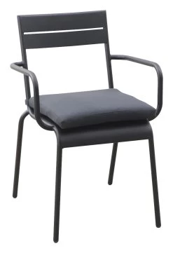 Tuinstoel Noren Antraciet