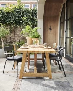 Tuinstoel Noren Antraciet -Buitentuin 41 2253