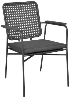 Tuinstoel Isabel Zwart