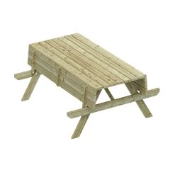 Picknicktafel Ca. 77x180x167 Cm -Buitentuin 41 2330