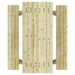 Picknicktafel Ca. 77x180x167 Cm -Buitentuin 41 2334