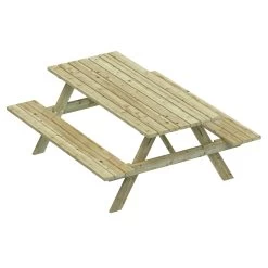 Picknicktafel Ca. 77x180x167 Cm -Buitentuin 41 2337