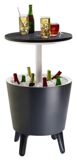 Keter Cool Bar Antraciet Wit