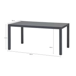 Tafel Valencia 160 Cm 9 Tafel Valencia 160 Cm -Buitentuin 41 2397