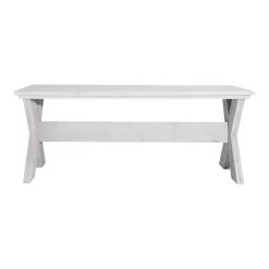 Eettafel Ingeburg Wit Steigerhout 200x95 Cm