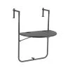 Balkontafel Halfrond Antraciet -Buitentuin 41 2430