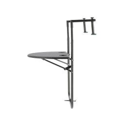 Balkontafel Halfrond Antraciet 13 Balkontafel Halfrond Antraciet -Buitentuin 41 2434