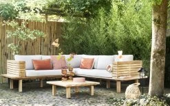 Loungeset Lissabon Naturel -Buitentuin 41 2491