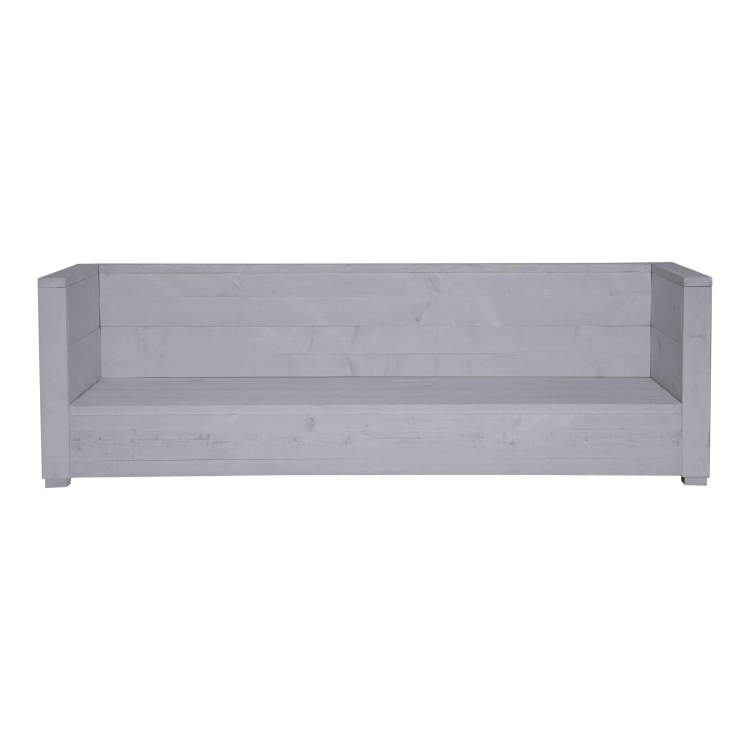 Loungebank Hava 3-zits Grijs Steigerhout 216x75 Cm 3 Loungebank Hava 3-zits Grijs Steigerhout 216x75 Cm